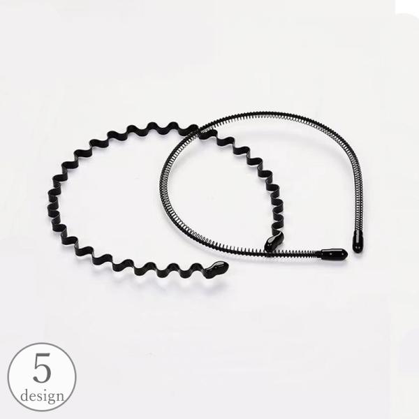 カチューシャ レディース メンズ ユニセックス ヘアアクセサリー 髪飾り 髪留め 前髪 オールバック...