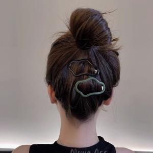 ヘアピン パッチン留め レディース ヘアアクセ...の詳細画像2