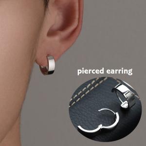 plusnao（プラスナオ） ピアス フープピアス 両耳用 メンズ 男性