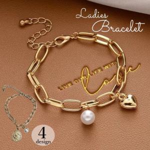 セメノ semeno *ブレスレット*シルバーゴールドライトブルービーズ