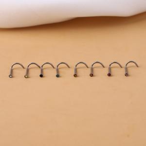 鼻ピアス 1個 ノーズピアス ノストリル ボデ...の詳細画像1