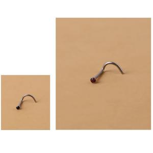 鼻ピアス 1個 ノーズピアス ノストリル ボデ...の詳細画像2