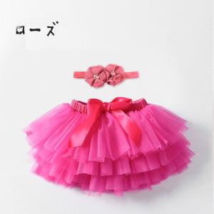 スカート チュチュスカート 子供服 ベビー キ...の詳細画像3