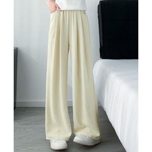 ワイドパンツ レディース ロング ストレート ...の詳細画像5