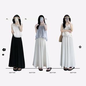 ロングパンツ ワイドパンツ フレアワイドパンツ...の詳細画像1