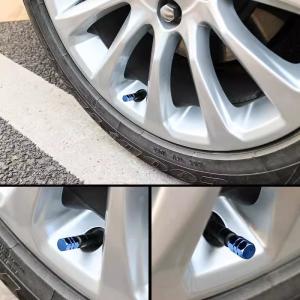 エアバルブキャップ 4個セット タイヤバルブキ...の詳細画像1