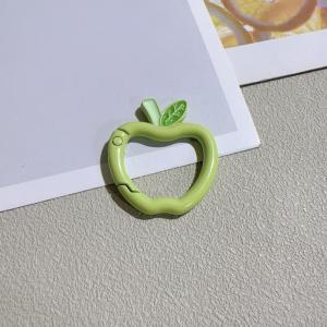 カラビナ 同色5個セット キーホルダー リンゴ...の詳細画像5