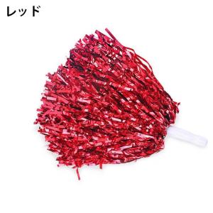 チアポンポン 単品 1個 応援グッズ 持ち手付...の詳細画像2