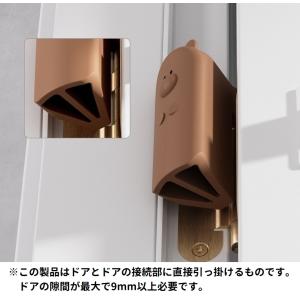 ドアストッパー 2個セット 2個入り 蝶番 ベ...の詳細画像2