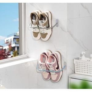 スリッパラック 単品 1個 壁掛け 収納 貼り...の詳細画像3