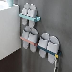 スリッパラック 単品 壁掛け 粘着式 浮かせる...の詳細画像3