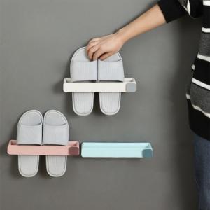 スリッパラック 単品 壁掛け 粘着式 浮かせる...の詳細画像5