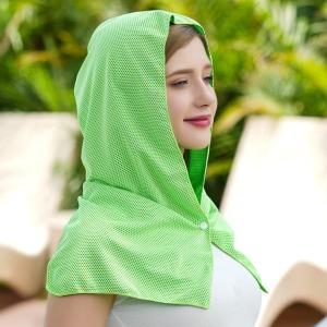 冷感フード型タオル 冷却タオル 冷感タオル ひ...の詳細画像1