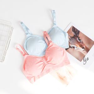 マタニティブラ 授乳ブラ レディース ノンワイ...の詳細画像1