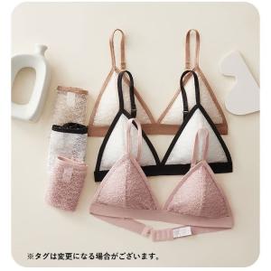 三角ブラ ふんどしショーツ 上下セット レディ...の詳細画像5