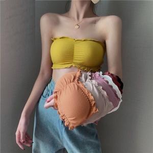 ストラップレスブラ チューブトップブラ ブラジ...の詳細画像1