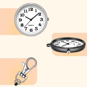 懐中時計 キーホルダー ナース時計 時計 ナス...の詳細画像5