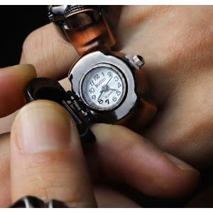 リングウォッチ 指時計 レディース メンズ 女...の詳細画像1