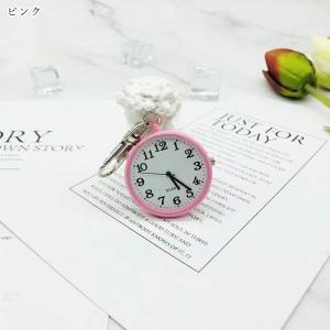 懐中時計 キーホルダー キーリング バッグチャ...の詳細画像2