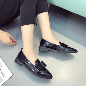 パンプス アーモンドトゥ レディース 靴 シュ...の詳細画像1