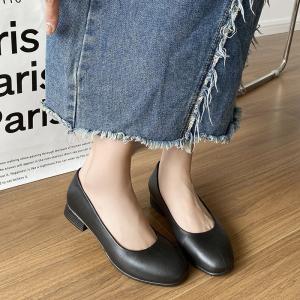 パンプス スクエアトゥ レディース 女性 靴 ...の詳細画像3