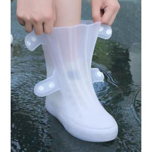 シューズカバー 雨用靴カバー レインシューズ ...の詳細画像2