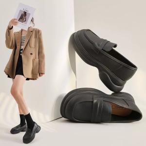 ローファー 厚底 靴 レディース 女性用 くつ...の詳細画像1