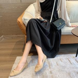パンプス レディース シューズ ラウンドトゥ ...の詳細画像3