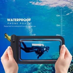 スマホ用防水ケース 防水ポーチ スマートフォン...の詳細画像1