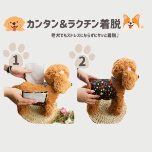 マナーベルト 犬用 3枚セット 犬用おむつ 男...の詳細画像4