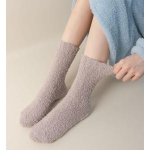 ルームソックス 靴下 もこもこ ふわふわ レデ...の詳細画像1