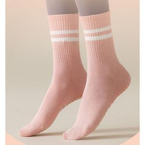 ヨガソックス 滑り止め付 クルーソックス 単品...の詳細画像1