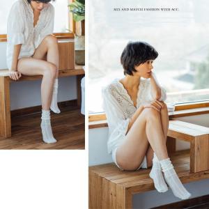 靴下 ソックス クルーソックス レディース 女...の詳細画像3