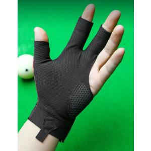 ビリヤードグローブ 片手用単品 手袋 3本指 ...の詳細画像1