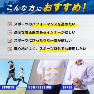 送料無料 コンプレッションウェア スポーツ用イ...の詳細画像1