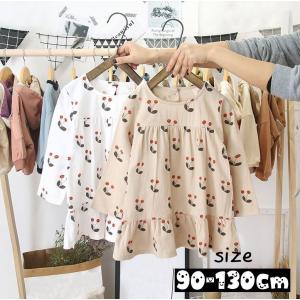 子供服 さくらんぼ柄 ワンピースの商品一覧 通販 Yahoo ショッピング
