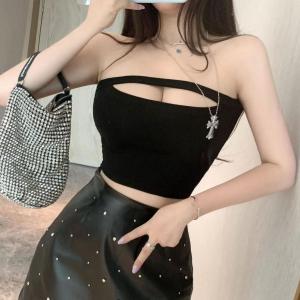 ベアトップ レディース トップス チューブトッ...の詳細画像1