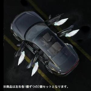 カーテシランプ ドアライトプロジェクター 2個...の詳細画像2
