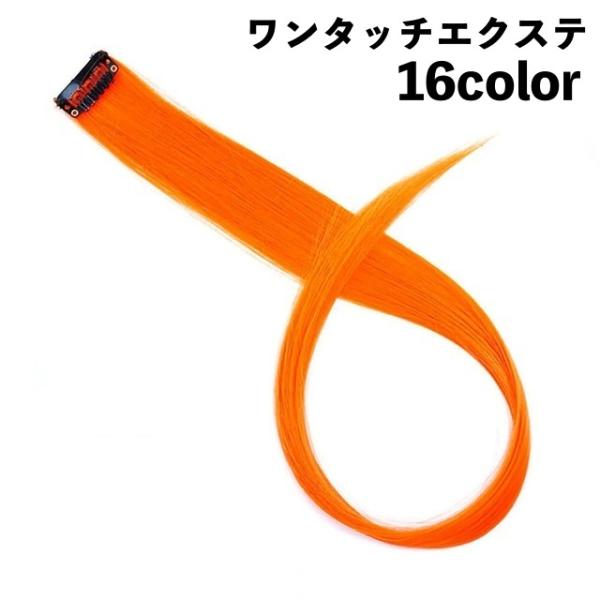 エクステ エクステンション ワンタッチ ポイントウィッグ レディース 女性 つけ毛 メッシュ グラデ...