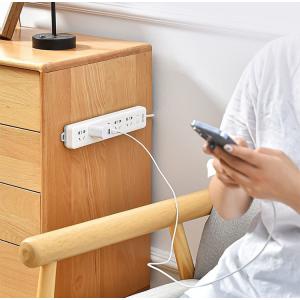 電源タップホルダー 壁掛け 粘着式 スライド式...の詳細画像4
