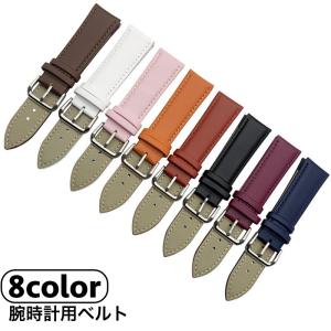 腕時計用ベルト レザー調 フェイクレザー 交換ベルト 替えベルト レディース メンズ ユニセックス 交換用 付け替え シンプル アレンジ リメイク 着