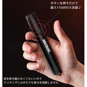 電子ホイッスル ボタン電池式 大音量 ライト付...の詳細画像1