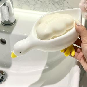 ソープディッシュ 石鹸ケース 石けん置き アヒ...の詳細画像3