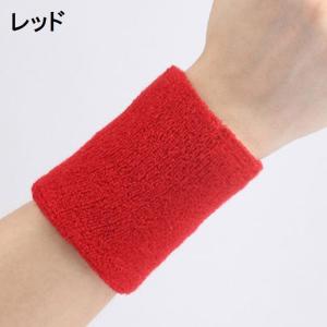 リストバンド 同色2個セット メンズ レディー...の詳細画像5