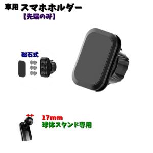 車用スマホホルダー カー用品 携帯ホルダー スマホスタンド マグネットタイプ 部品 コンパクト 交換用 取替え 修理用 ブラック