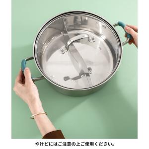 鍋つかみ 取っ手カバー 2個セット 両手用 シ...の詳細画像4