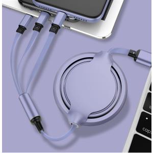 USBケーブル 3in1 コードリール式 充電...の詳細画像3