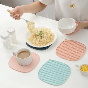 鍋敷き シリコン 鍋 耐熱 耐熱パッド シリコ...の詳細画像1