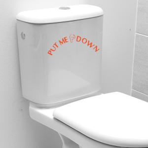 ウォールステッカー トイレシール 便座シール ...の詳細画像2