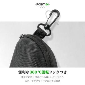 メガネケース サングラスケース フック付き 大...の詳細画像5
